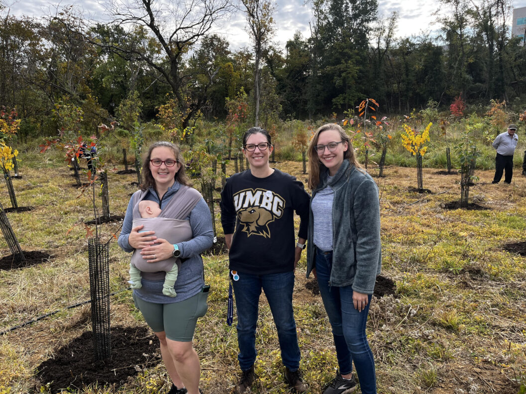 UMBC Tree Planting